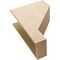 Ekena Millwork 11"W x 22"D x 33"H Classic Clemmons Rough Cedar Woodgrain TimberThane Corbel, Primed Tan CORUR11X22X33CLERCPR - alternate 6